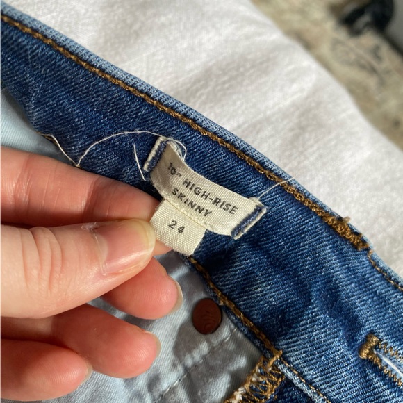 Madewell 10” high rise skinny jean - Picture 4 of 6